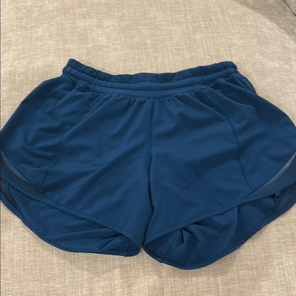 Lululemon Blue Size 6 4” Shorts